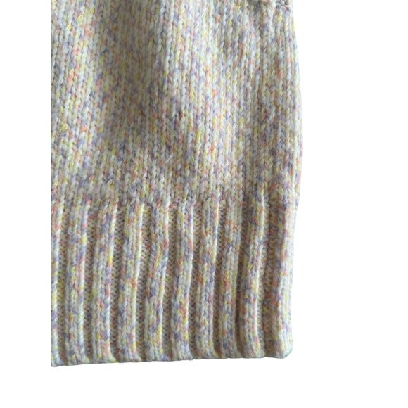 PIECES Women's Multicolor Knit Crewneck Sweater Tank Top Size Large - Picture 4 of 8